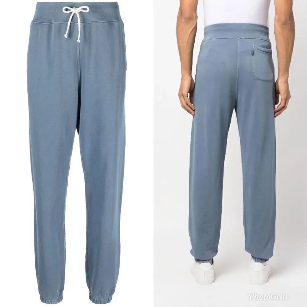 Revolve Polo Ralph Lauren Drawstring Tapered Cotton Joggers Sweatpants